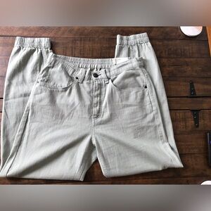 Rag & Bone engineered  high waisted green joggers size 28 EUC